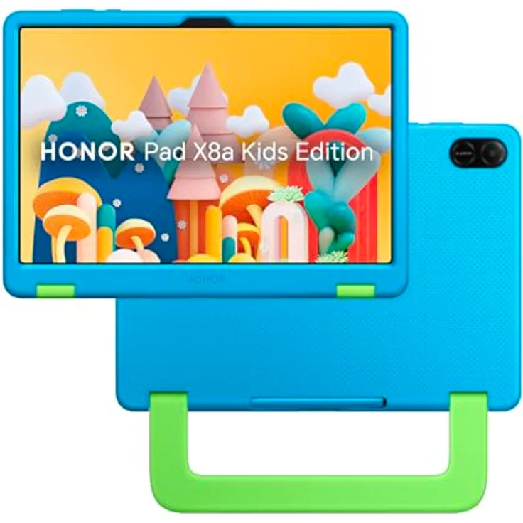 HONOR PAD X8a Kids Edition, 10,1 Zoll Tablet mit 90Hz Display, Parental Guidance, Kinderschutzhülle und 8300mAh Akku, Sky Blue – Bild 1