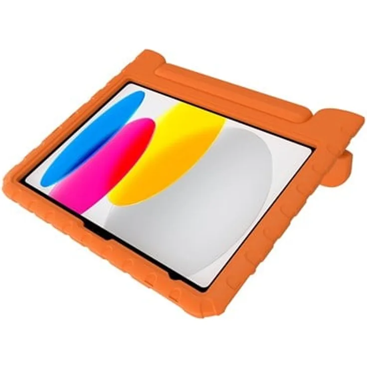 Deqster Tablet-Hintere Abdeckung, EVA-Schaumstoff, orange, geeignet für Apple iPad A16 Wi-Fi und A16 Wi-Fi + Cellular