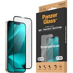 Panzer Glass Clear Glass Displayschutz für iPhone 14 Plus | 13 Pro Max - Tempered Glas mit Anti-Fingerprint Beschichtung und vollständiger Abdeckung - mit Positionierhilfe - Preisvergleich