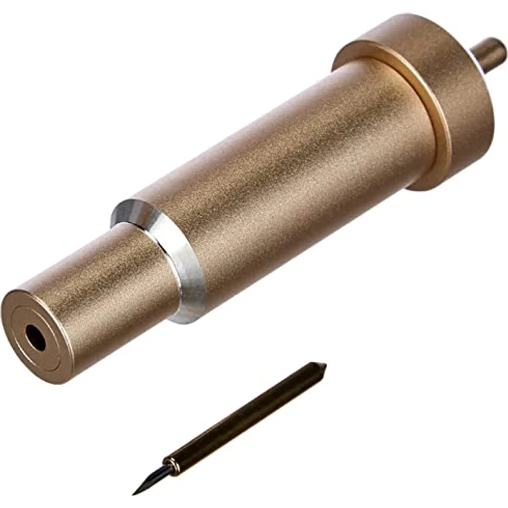 Cricut Premium Fine Point Blade mit Gehäuse, langlebige Hartmetallklinge für präzise Schnitte, Gold – Bild 1