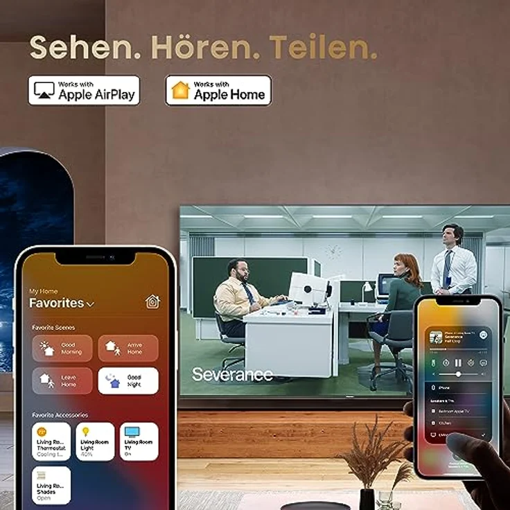 Hisense 85UXKQ 217 cm (85 Zoll) Fernseher, 4K Mini LED ULED, Smart TV, HDR10+, Dolby Vision IQ, Triple Tuner, 144 Hz (VRR), Airplay, Alexa Built-in, Dolby Atmos, Anthrazit (2023) – Bild 5