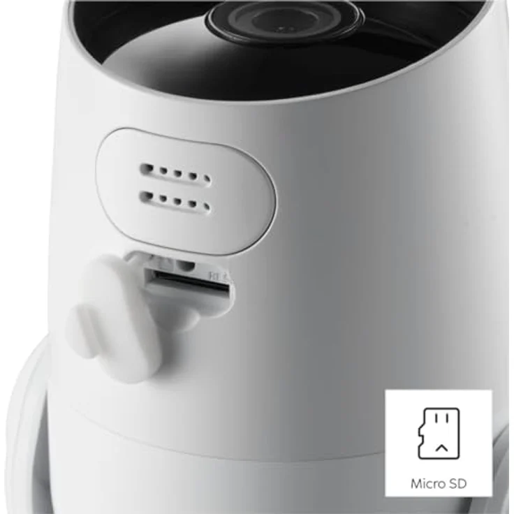 Hama Überwachungskamera WLAN (WLAN Kamera f. außen, Outdoor-Kamera mit Sprach- u. App-Steuerung, wetterfeste Außenkamera mit Bewegungsmelder, Nachtsicht, 2-Wege-Audio, Aufzeichnung, 1080p) weiß – Bild 4