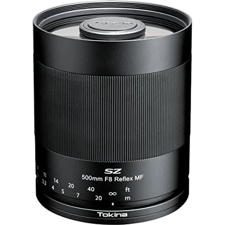 Tokina SZ 500mm F8 Reflex MF, Telekonverter Objektivkonverter, Schwarz – Bild 1