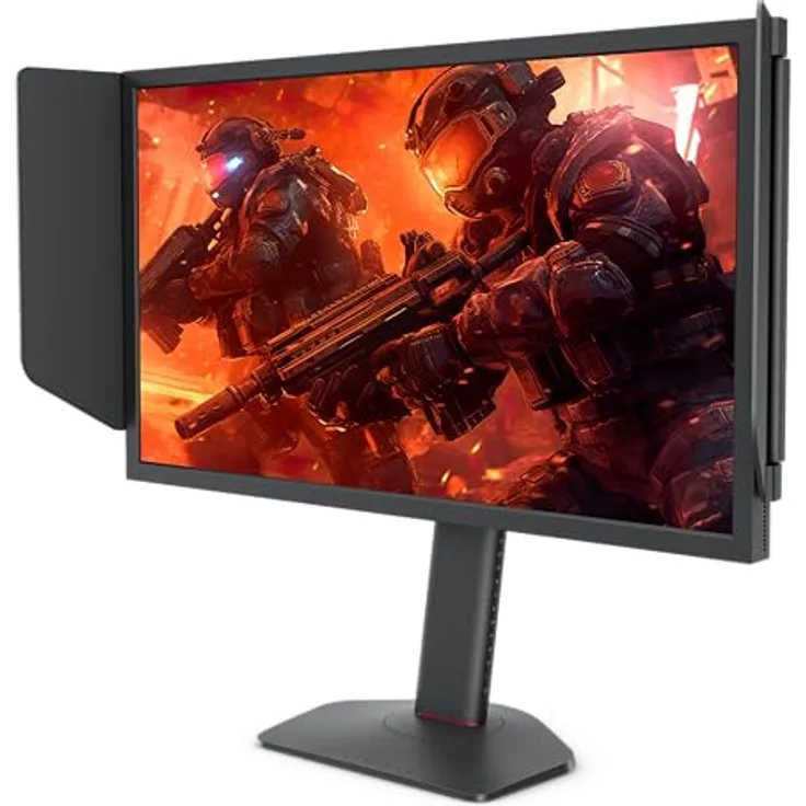 BenQ Zowie XL2546X 24,5 Fast TN 540 Hz gamingskärm för e-Sport, Motion Clarity DyAcTM2, 1080p, XL Setting to ShareTM med automatiskt spelläge, S Switch, ljusavskärmare - Office-Monitor, schärfere Umrisse, beste Bewegungsklarheit