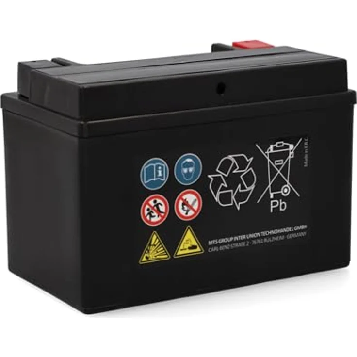 CARTEC YTX9 BS Geltechnologie Motorradbatterie, wartungsfrei, auslaufsicher, zyklenfest, 8 Ah, 135 A Kaltstartstrom – Bild 3