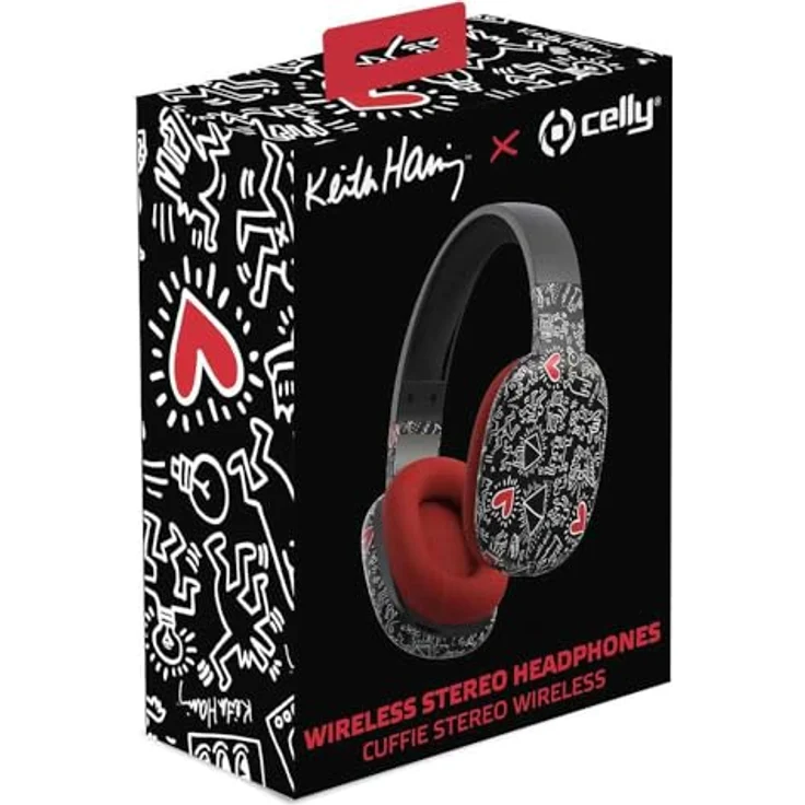 Celly Keith Kabelloser Kopfhörer mit ergonomischem Design, Touch-Bedienung und 4 Stunden Akkulaufzeit – Bild 4