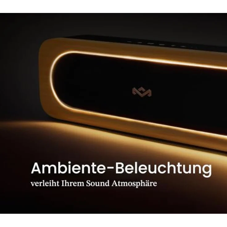 House of Marley Get Together 3, Bluetooth Lautsprecher mit bis zu 20 Stunden Akkulaufzeit, IP67 wasserdicht, schwarz – Bild 5