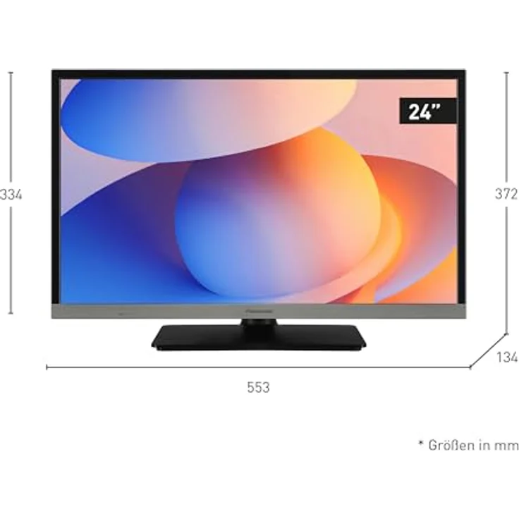 Panasonic TB-24S40AEZ, S40 Serie 24 Zoll HD LED Smart TV, TiVo, Google- und Alexa-Sprachsteuerung, Gaming-Modus, Media Player, HDR, HDMI, WLAN, in Schwarz, für ein beeindruckendes visuelles Erlebnis – Bild 2