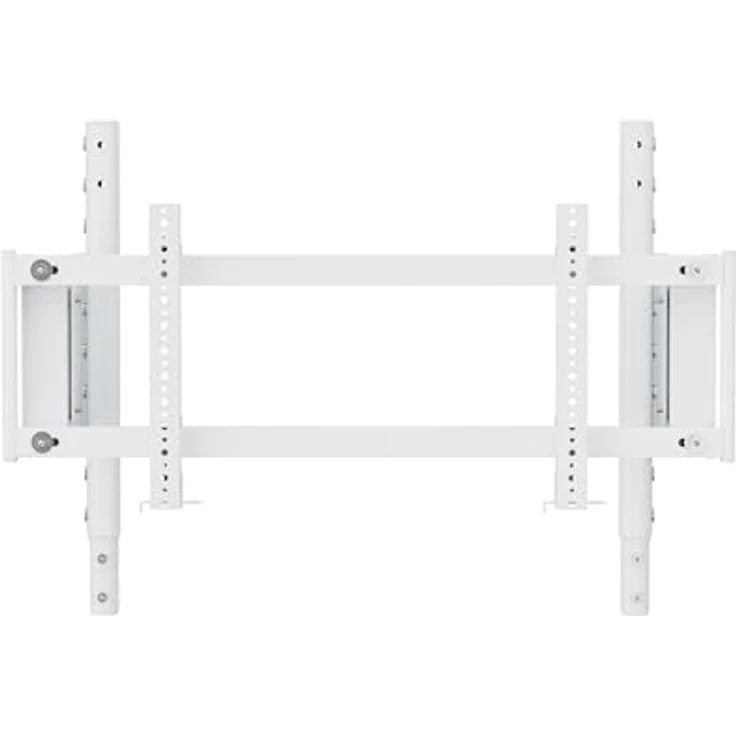 OPLITE R8 auf Top Monitor Mount White, Monitorhalterung für 32 Zoll Bildschirm, Stahlrohre, VESA-kompatibel, maximale Tragkraft 20 kg – Bild 2