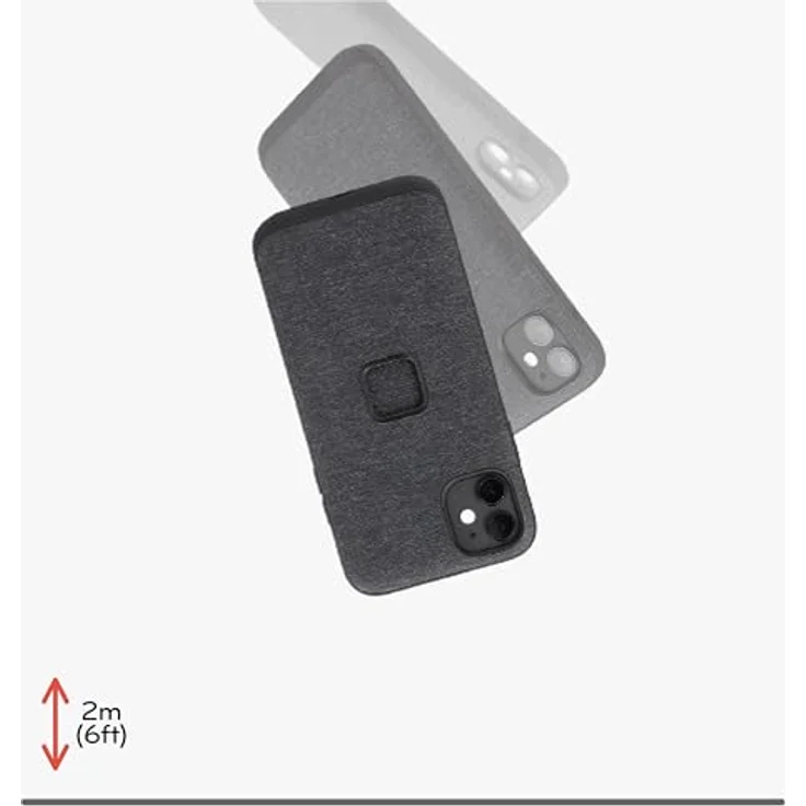 Peak Design Handyhülle für iPhone 16 Pro Max, Salbei, schlankes Profil, Fallschutz, wetterfeste Stoffschale, SlimLink kompatibel mit Halterungen & Zubehör – Bild 5