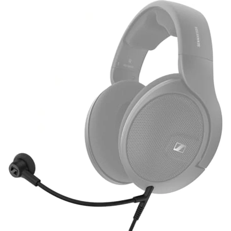 Sennheiser HD 500 BAM, kabelgebundene Kopfhörer mit Mikrofon, Schwarz - Noise Cancelling, 10-mm-Kondensatormikrofon, integrierte Fernbedienung – Bild 5