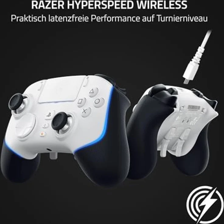 Razer Wolverine V2 Pro, Kabelloser Gaming Controller für PC und PS5 mit Razer HyperSpeed Wireless, Schwarz – Bild 3