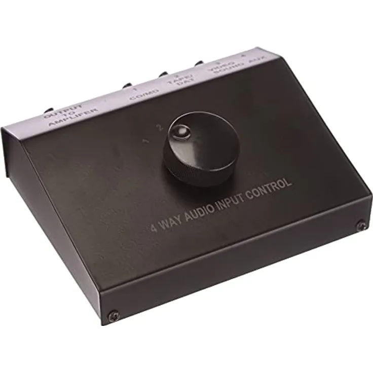 Transmedia AZ5L 4-Wege Umschalter Stereo Verstärker