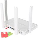 Keenetic Hero 4G AC1300 Mesh-WLAN-5-4G-Modem-Router mit 5-Port-Gigabit-Smart-Switch und USB-Port, geeignet für Deutschland - Preisvergleich
