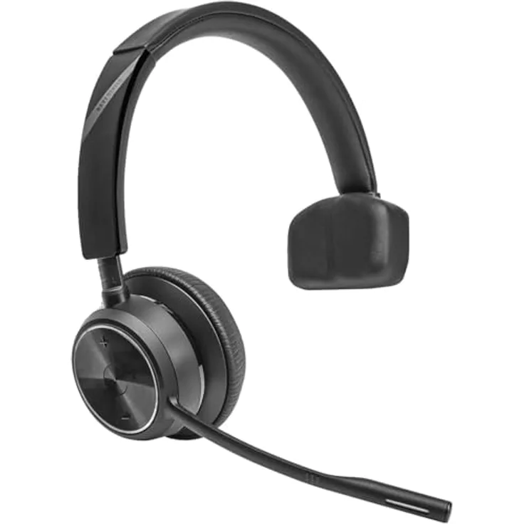Plantronics Poly DECT Headset Savi 7410 Office monaural Teams, flexibel gestaltet, hochwertige Materialien, langlebig