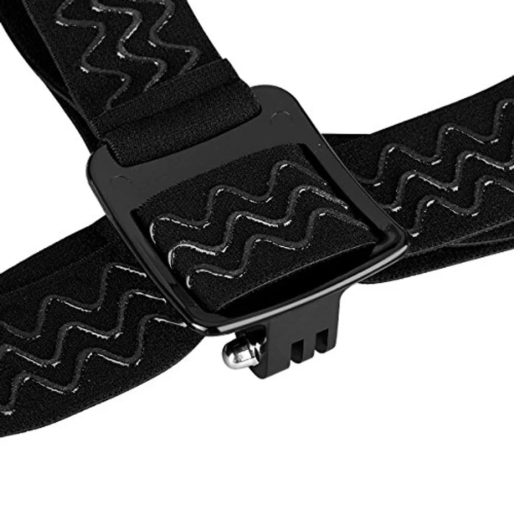 Sametop Kopfhalterung Kopfgurt Head Strap, kompatibel mit GoPro Hero 13-5, verstellbar, rutschfest, optimal für Outdoor-Aktivitäten – Bild 2