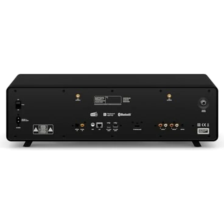sonoro MEISTERSTÜCK (Gen.2) Kompaktanlage mit CD Player, Bluetooth & Internetradio (Airplay, Chromecast, Spotify, Tidal, FM, DAB+, USB) Matt Schwarz – Bild 2