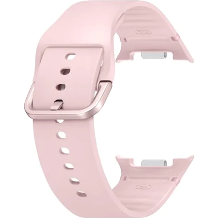 Samsung Sport Band (M/L) ET-SNL33, elastisches Uhrenarmband für Galaxy Watch8 | Watch8 Classic, langlebig, guter Sitz, Pink – Bild 1