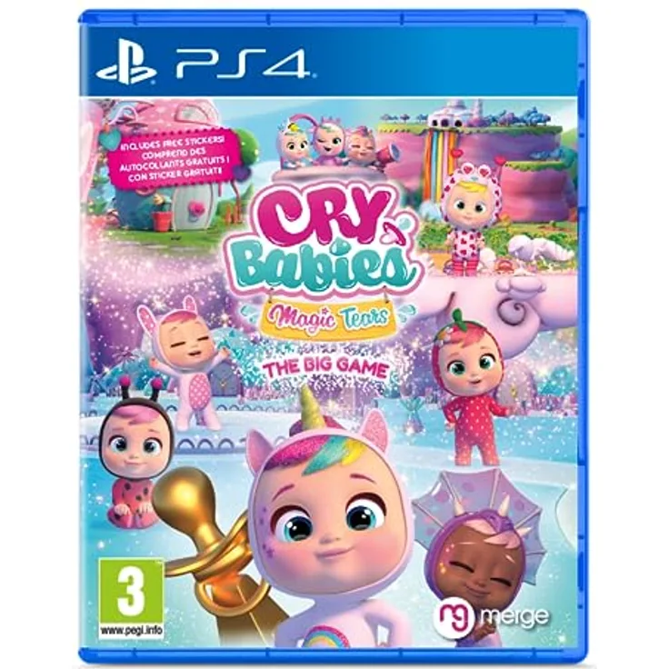 Mergegames Cry Babies Magic Tears: The Big Game, PS4-Games mit 5060264378760