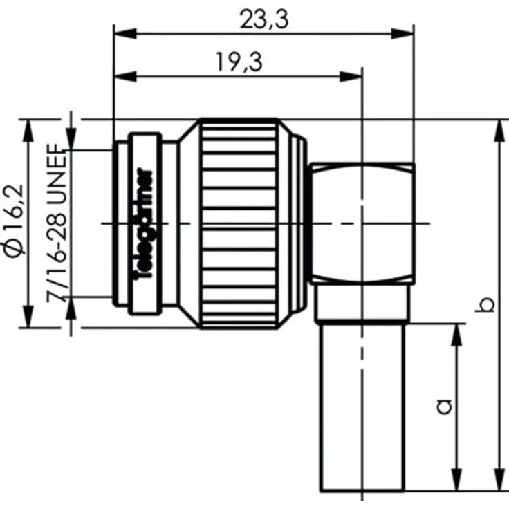 TELEGÄRTNER TNC-Crimpstecker 50 Ohm für RG-316/U, bis 11 GHz, langlebig mit ≥ 500 Steckungen – Bild 3