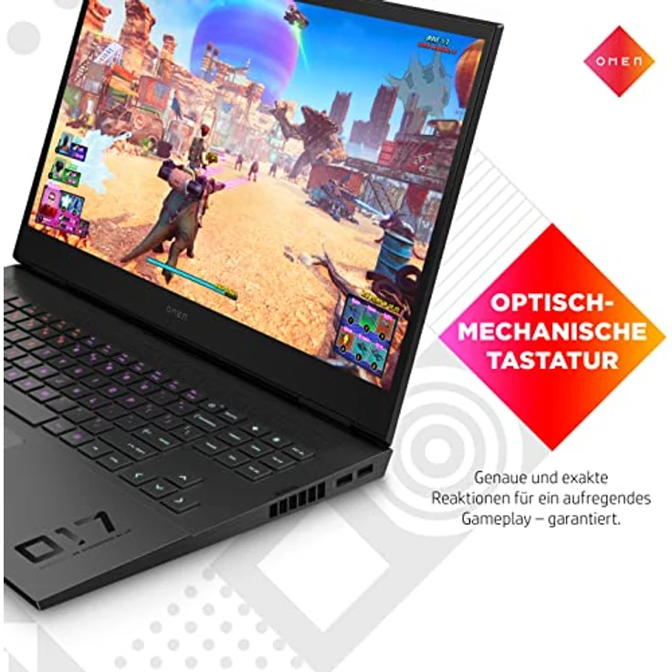 HP 1 17-ck2097ng 17.3" 2560 x 1440 Pixel Intel Core i9 32 GB 1000 GB SSD NVIDIA GeForce RTX 4080 Windows 11 Home – Bild 4