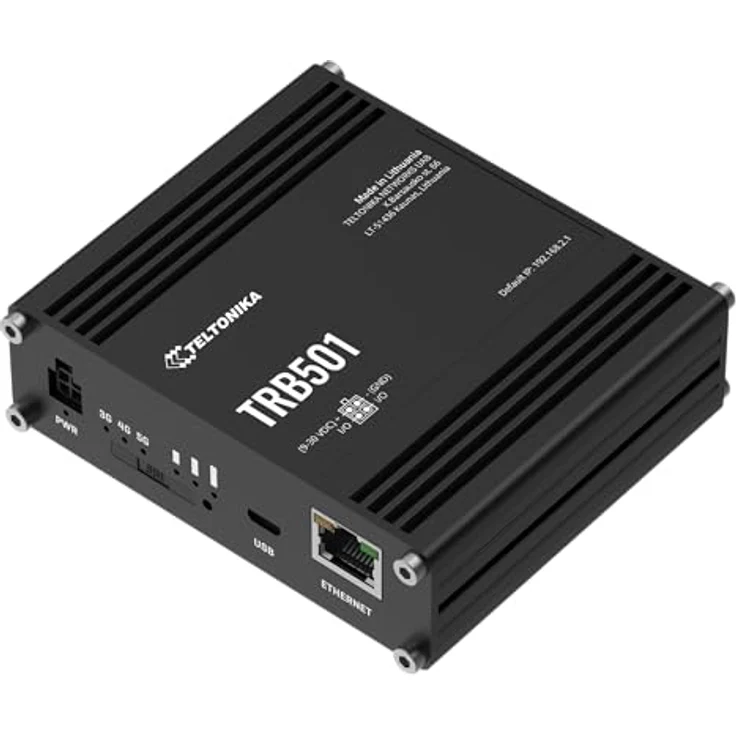Teltonika TRB501, 5G-Router mit 2500 Mbit/s, 4 Antennen, Schwarz – Bild 2
