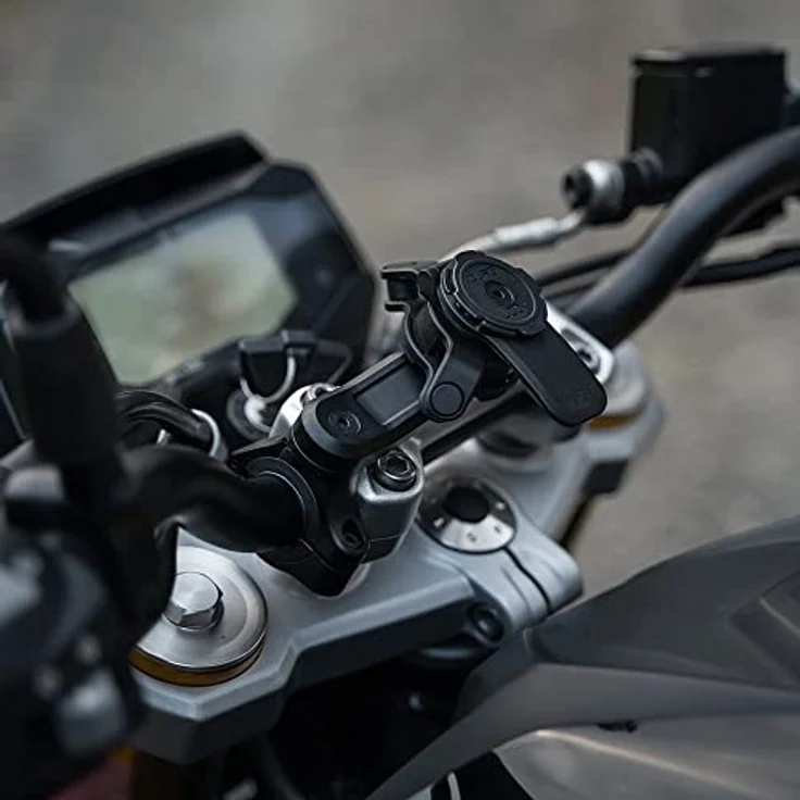 Quad Lock Motorcycle Mount Pro, Smartphone Halterung für Motorräder, Schwarz, inklusive Verlängerungsstück für optimale Sichtbarkeit – Bild 4
