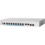 Cisco Business CBS350-8MP-2X Managed Switch | 8 2,5GE-Ports | PoE | 2x10G-Combo | Eingeschränkte Lebenszeitgarantie für Hardware (CBS350-8MP-2X-EU)
