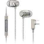SoundMAGIC E11D In-Ear-Isolierende USB-C-Ohrhörer mit integriertem DAC und Mikrofon, Gunmetal