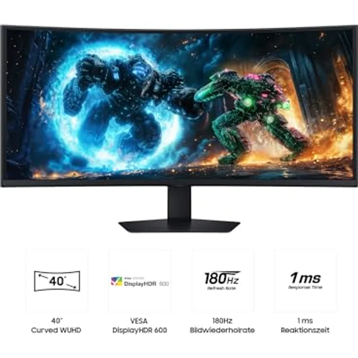 Samsung Odyssey G7 G75F, 40" 4K Gaming Curved Monitor mit 165 Hz, 1000R Krümmung und VESA DisplayHDR 600 – Bild 5