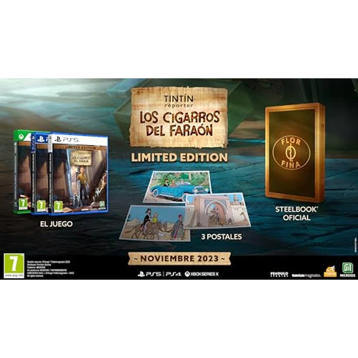 Tim und Struppi - Die Zigarren des Pharaos Limited Edition [Xbox] – Bild 3