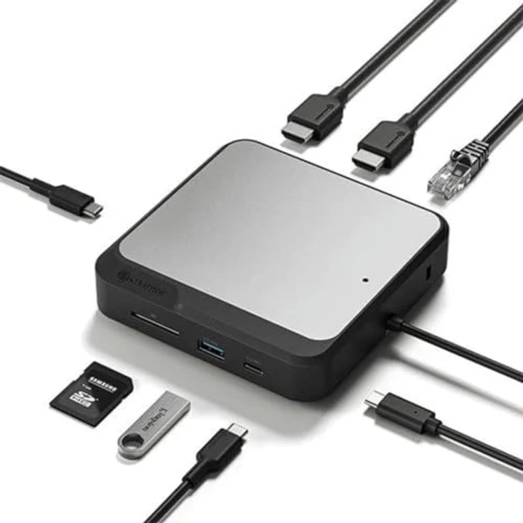 ALOGIC Dual 4K Universal Compact Dockingstation - CH2 - HDMI Edition – Bild 1