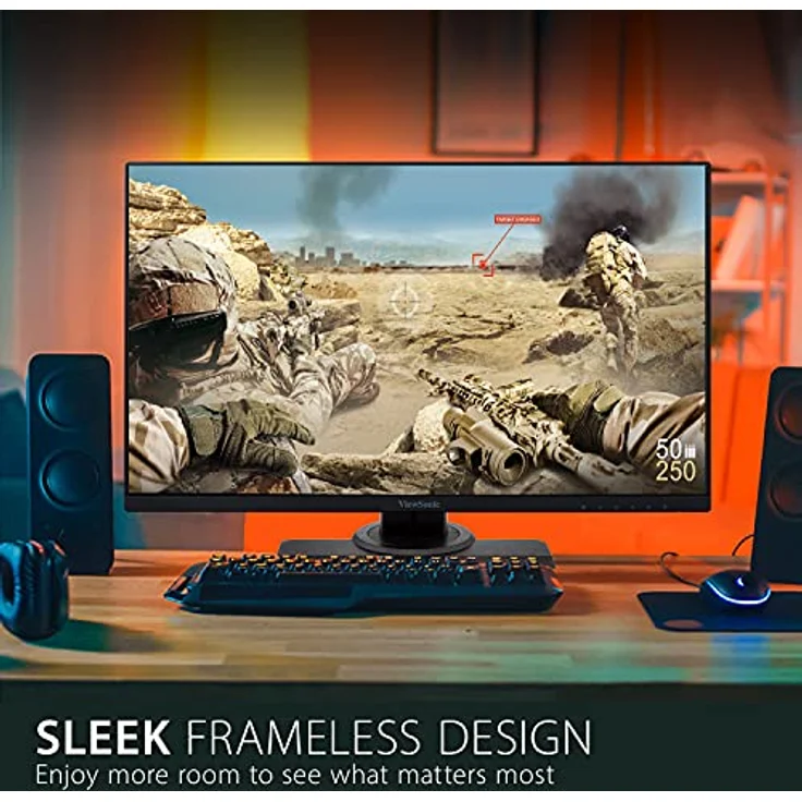 ViewSonic Omni XG2431 24 Zoll 1080p 0,5ms 240Hz Gaming Monitor in Schwarz mit AMD FreeSync Premium, Advanced Ergonomics, Eye Care, HDMI und DisplayPort für Esports – Bild 5