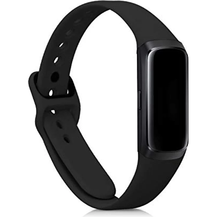 kwmobile 2X Sportarmband Set für Samsung Galaxy Fit (SM-R370) – verstellbares TPU Silikon Ersatzband in verschiedenen Farben – Bild 3