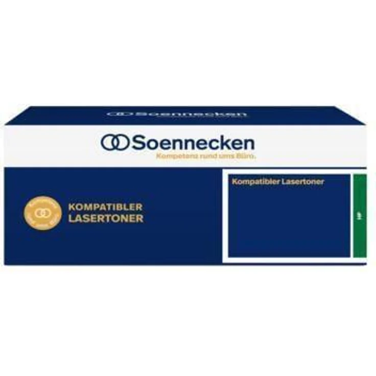 Soennecken Toner 81088, kompatible Tonereinheit für HP CE401A/507A, cyan, Druckleistung 6.000 Seiten
