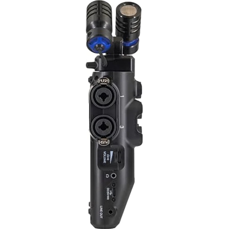 Zoom Audio H6 Studio, Digitaler Audio-Recorder mit 32-Bit Float-Technologie, 4 XLR/TRS Eingängen und erweiterbarem Kapselsystem – Bild 7