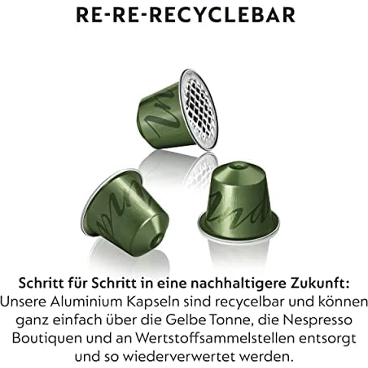 Nespresso ORIGINAL Vienna Lungo, Mittlere Röstung, Kapsel Set aus 50 Kaffeekapseln, kompatibel mit ORIGINAL Kaffeemaschinen – Bild 5