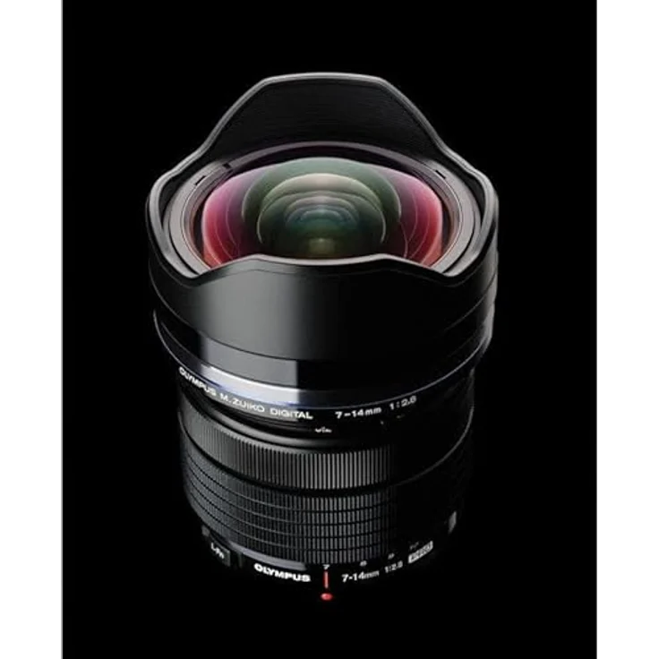 Olympus M.Zuiko Digital ED 7-14mm F2.8 PRO Objektiv, Weitwinkelzoom, geeignet für alle MFT-Kameras (Olympus OM-D & PEN Modelle, Panasonic G-Serie), schwarz – Bild 3
