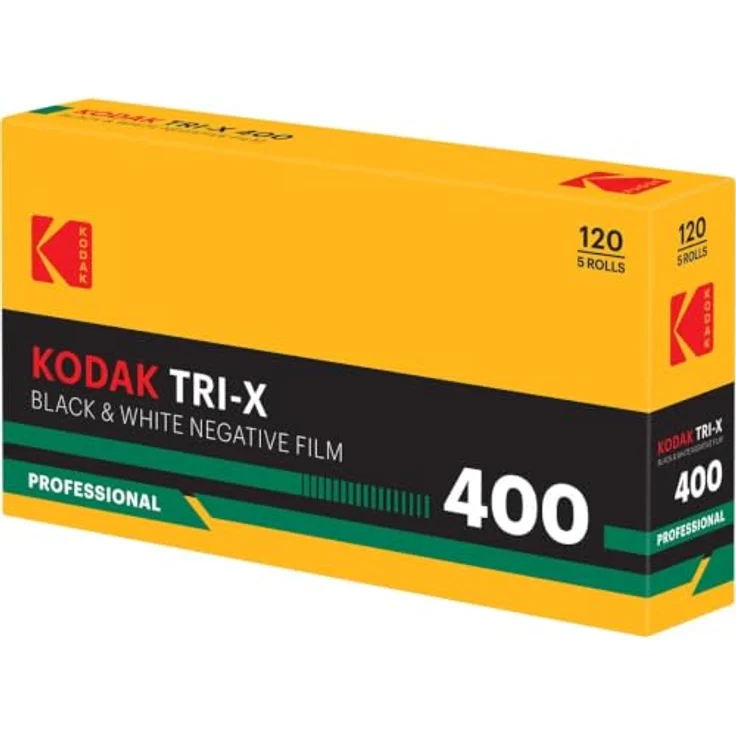 KODAK Eastman Ektacolor Pro 800, 120 Mittelformat Farbnegativfilm, 5 Rollen, ISO 800, natürliche Hauttöne, ausgewogene Farben – Bild 1