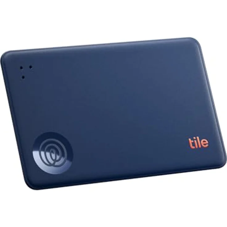 Tile by Life360 Slim (2024) – Geldbörsenfinder und Bluetooth-Tracker, iOS & Android-kompatibel, 105 m Reichweite, wasserdicht, 1er-Pack (Navy Blaze) – Bild 1