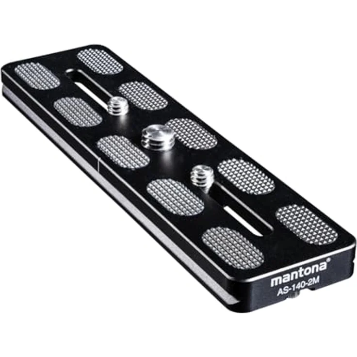 Mantona Schnellwechselplatte Arca Swiss, 140 mm schwarz – Bild 2