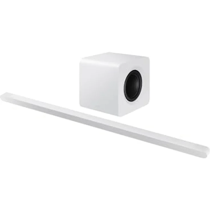 Samsung Soundbar HW-S801D/ZF S-Serie, Wireless Dolby Atmos, 3.1.2-Kanal-Audio, Alexa & Google Assistant, White 2024 – Bild 1