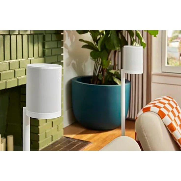 SONOS Era 100 SL, Kompakter WLAN & Bluetooth Lautsprecher mit Apple AirPlay 2, Stereoklang, Line-In-Anschluss, Weiß – Bild 5