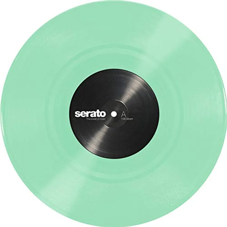 Serato Control Vinyl, 25,4 cm, Standardfarben, leuchtet im Dunkeln, 2 Stück – Bild 3