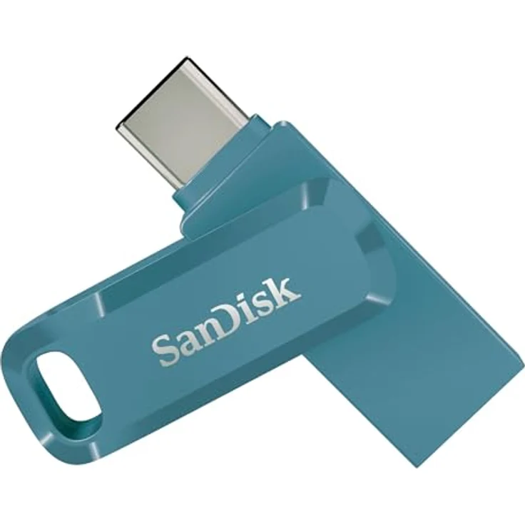 SanDisk 512 GB Ultra Dual Drive Go USB Type-C Flash-Laufwerk - 2-in-1-Flash-Laufwerk mit beidseitig einsteckbaren USB Typ-C- und Typ-A-Steckverbindern - Navagio Bay – Bild 3