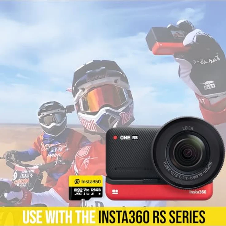 Insta360 128 GB UHS-III V30 MicroSD-Speicherkarte für Insta360 Action-Kameras - Perfekt für ununterbrochene Videoaufnahmen – Bild 3