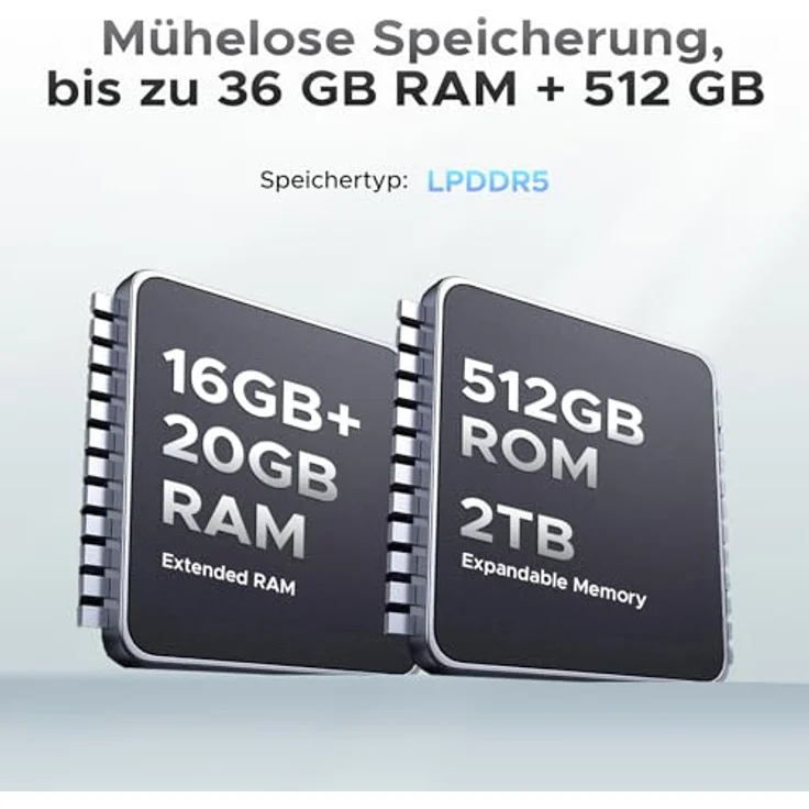 DOOGEE Blade GT Ultra 5G, Outdoor Smartphone mit 100 MP Kamera, 36 GB RAM, 512 GB ROM, 6,72 Zoll FHD+, IP68/IP69K – Bild 3