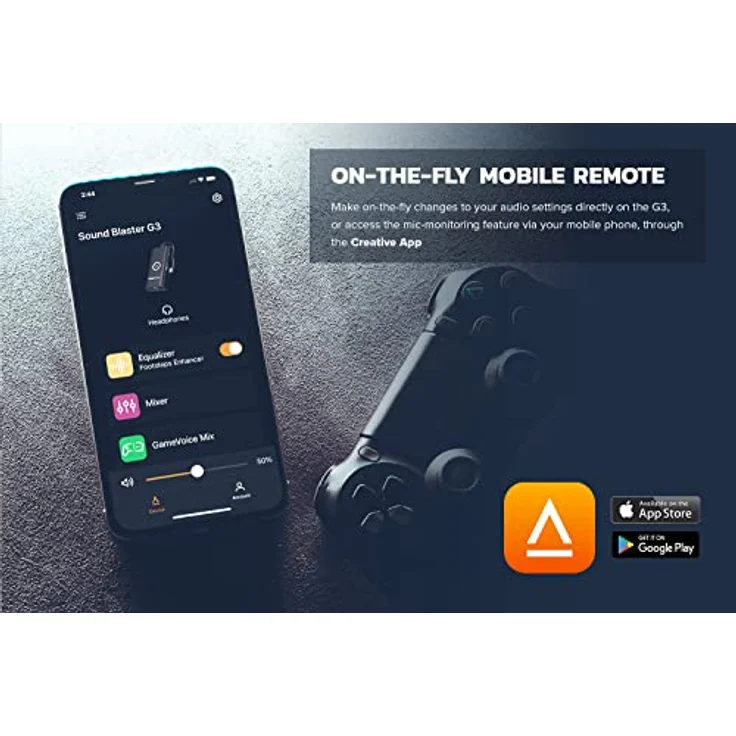 Creative Sound Blaster G3 Tragbare Konsolen-Gaming Externe Soundkarte USB-C DAC-Verstärker, kompatibel mit PS5, PS4, Switch, PC, Mac, für Kopfhörer – Bild 5