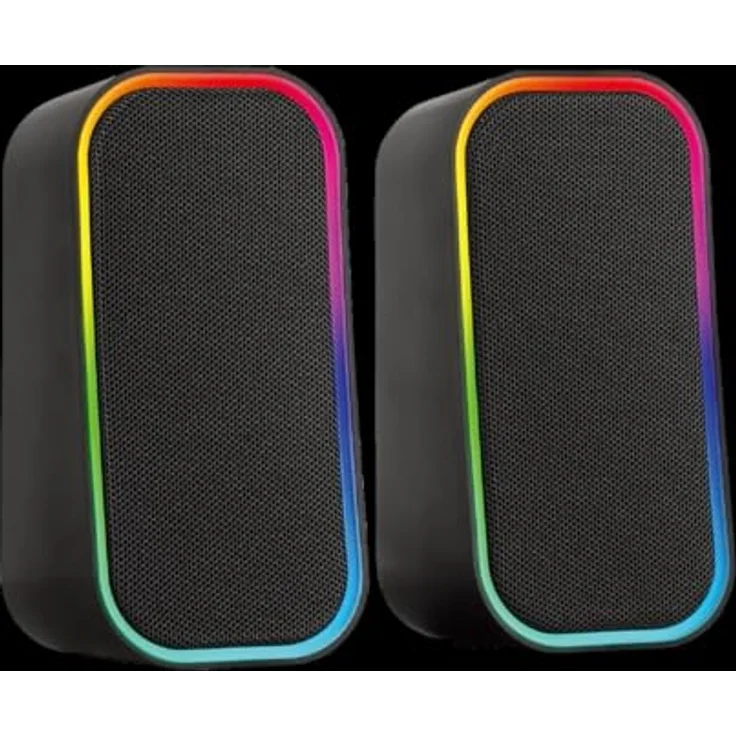 Speedlink Token RGB Gaming Stereo Speaker, schwarz, SL-810008-BK – Bild 3