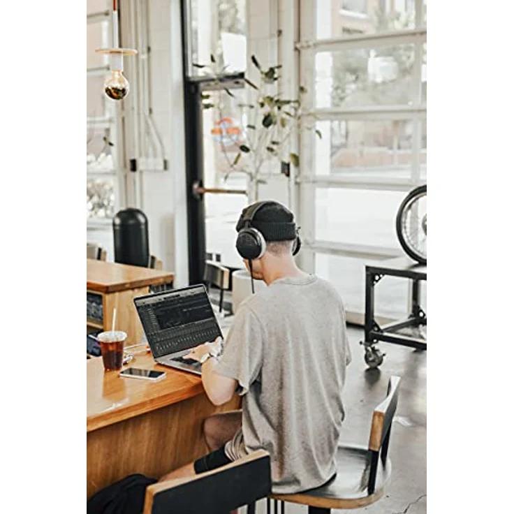 beyerdynamic EDT 700 PRO X Ohrpolster Set für DT 700 PRO X, grau, komfortable Velours-Ohrpolster mit Memory-Schaumstoff, einfache Montage – Bild 5